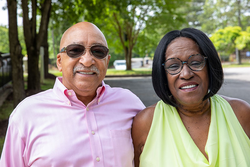 Paul and Edmond - dental implant patient